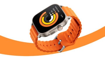 Realme Watch 5 con su aspecto de Apple Watch Ultra