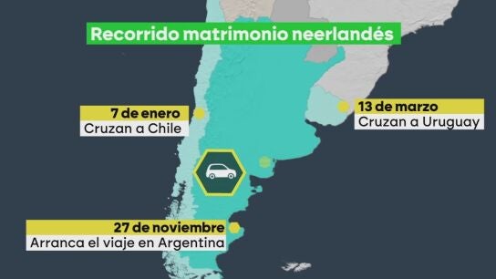 Recorrido del matrimonio neerland&eacute;s
