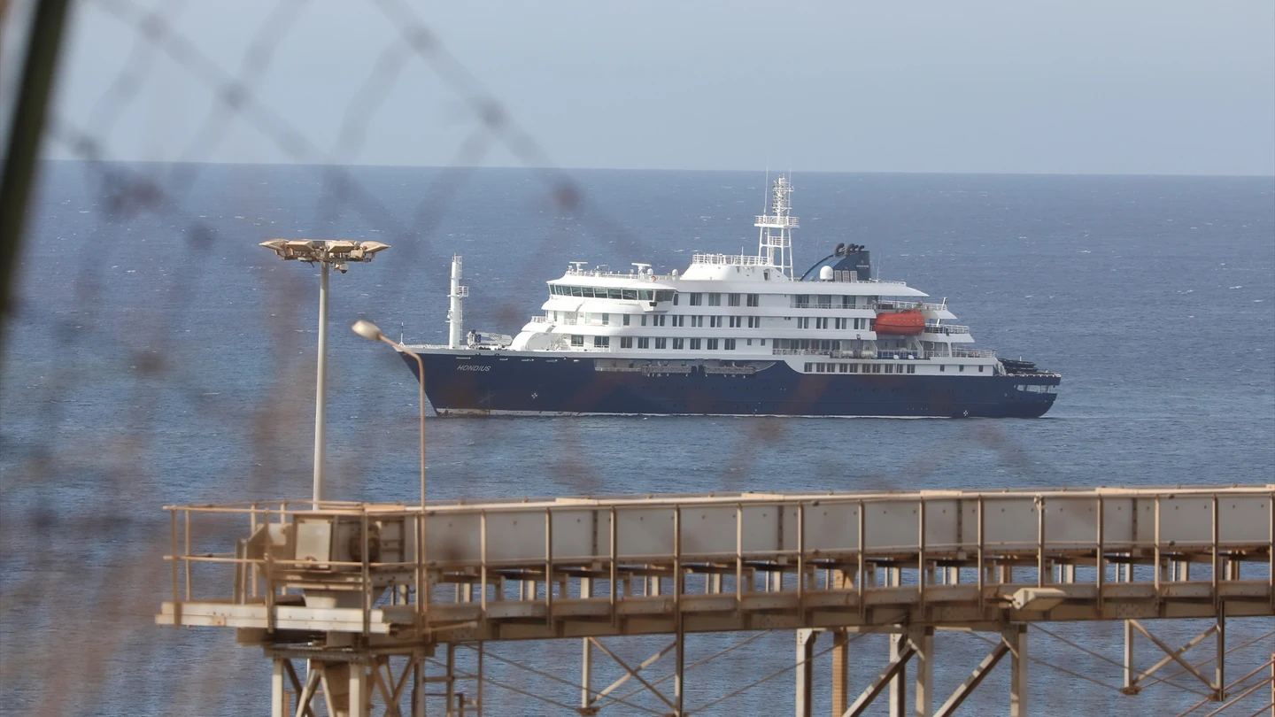 El MV Hondius El MV Hondius