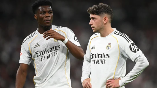 Aurélien Tchouaméni y Fede Valverde Aurélien Tchouaméni y Fede Valverde