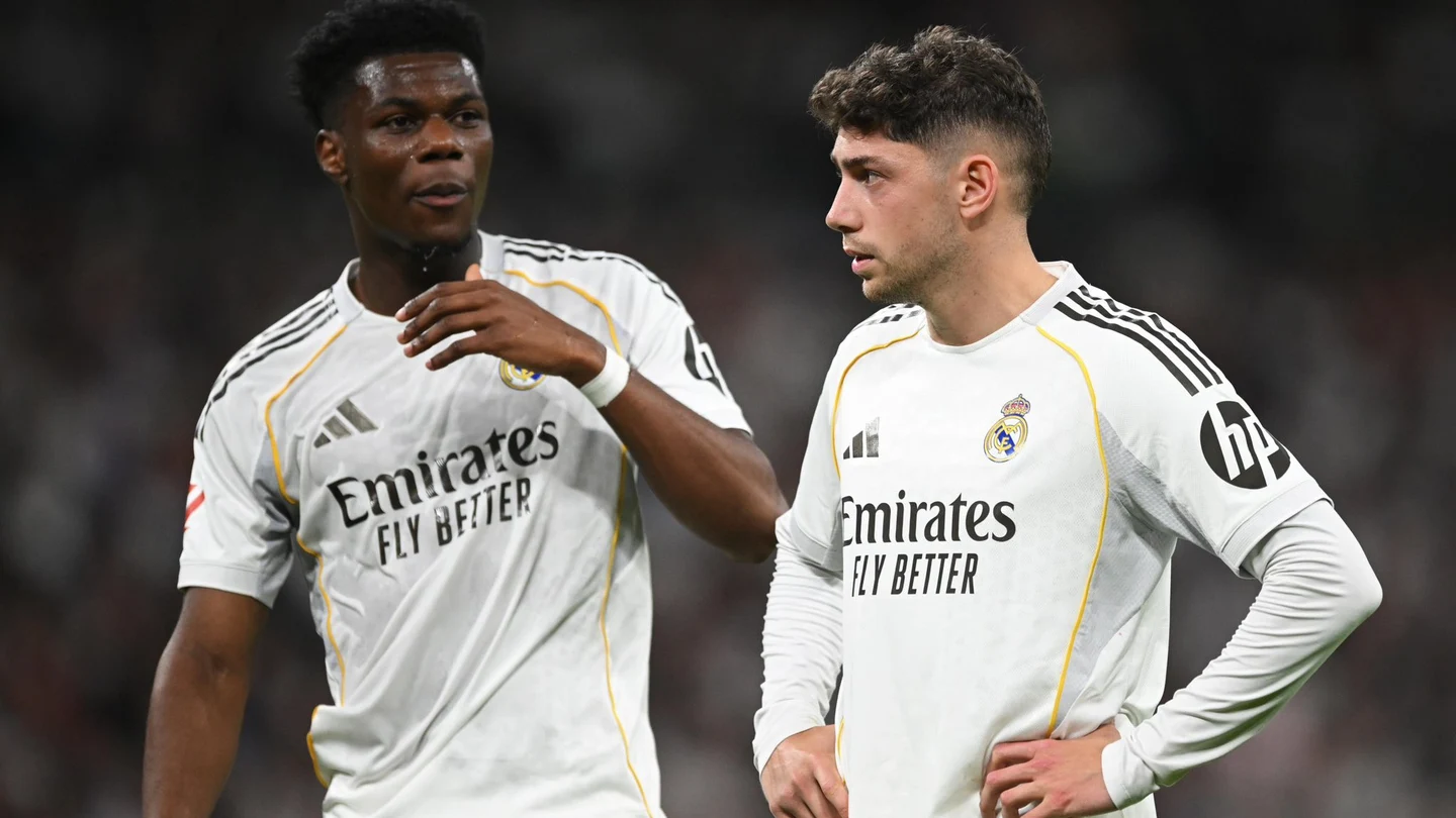 Aurélien Tchouaméni y Fede Valverde Aurélien Tchouaméni y Fede Valverde