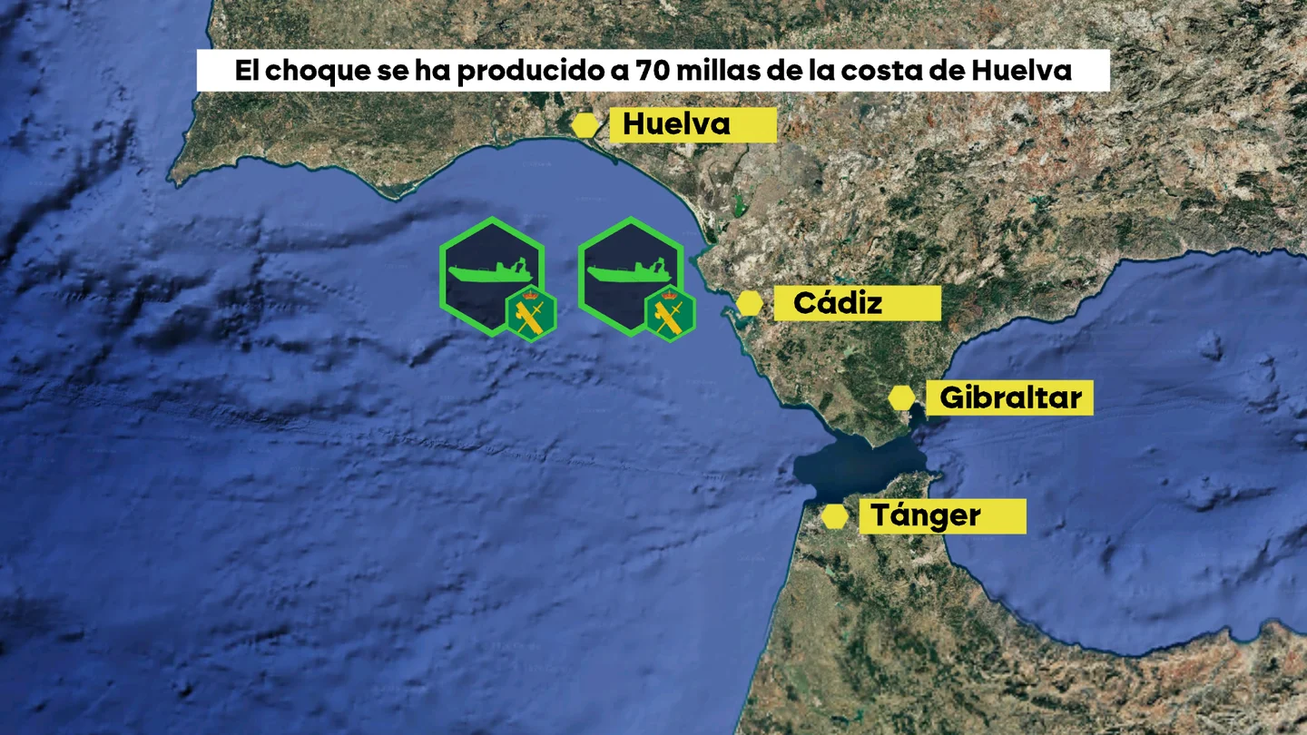 Mueren dos guardias civiles persiguiendo una narcolancha. Mueren dos guardias civiles persiguiendo una narcolancha.