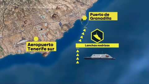 As&iacute; ser&aacute; el protocolo de evacuaci&oacute;n del crucero Hondius a su llegada a Tenerife