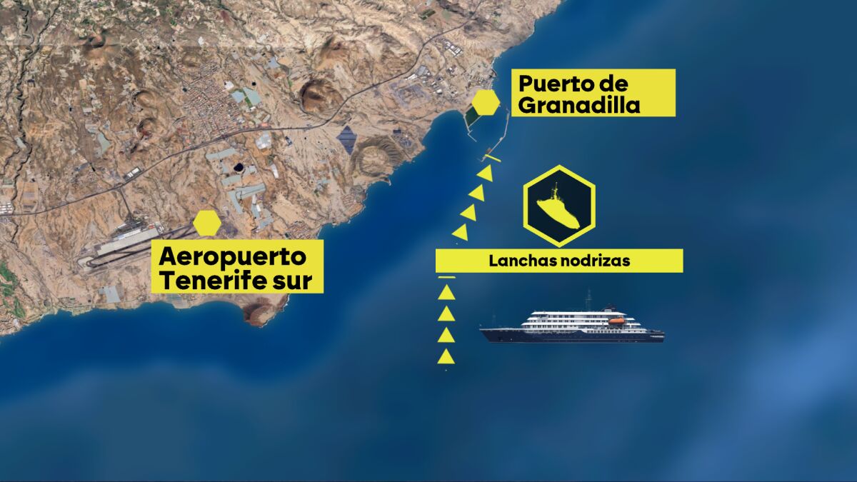 Un protocolo milimetrado para evacuar el Hondius con hantavirus: Tenerife se prepara a contrarreloj con tres zonas de seguridad en el puerto