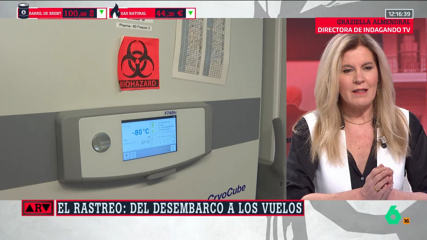 Graziella Almendral, sobre el brote de hantavirus en el crucero: "Espero que Trump haya visto ya las orejas al lobo tras el daño causado a la salud global" Graziella Almendral, sobre el brote de hantavirus en el crucero: "Espero que Trump haya visto ya las orejas al lobo tras el daño causado a la salud global"