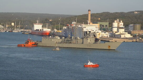 La fragata 'Canarias' de la Armada