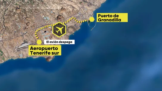 Los pasajeros despegarán desde el Aeropuerto Tenerife Sur Los pasajeros despegarán desde el Aeropuerto Tenerife Sur
