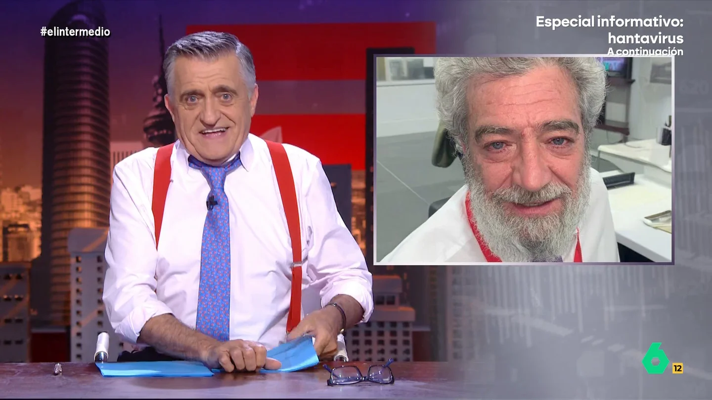 La pregunta de Wyoming que desata la risa de Sandra Sabatés: "¿No podemos poner a Ayuso en cuarentena cuando vuelva de México?" La pregunta de Wyoming que desata la risa de Sandra Sabatés: "¿No podemos poner a Ayuso en cuarentena cuando vuelva de México?"