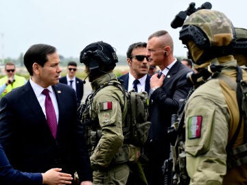 El secretario de Estado, Marco Rubio, en Roma