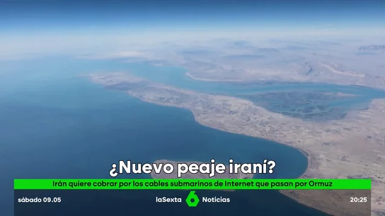 Irán quiere ampliar el peaje en Ormuz y cobrar tasas a las empresas propietarias de los cables de Internet Irán quiere ampliar el peaje en Ormuz y cobrar tasas a las empresas propietarias de los cables de Internet