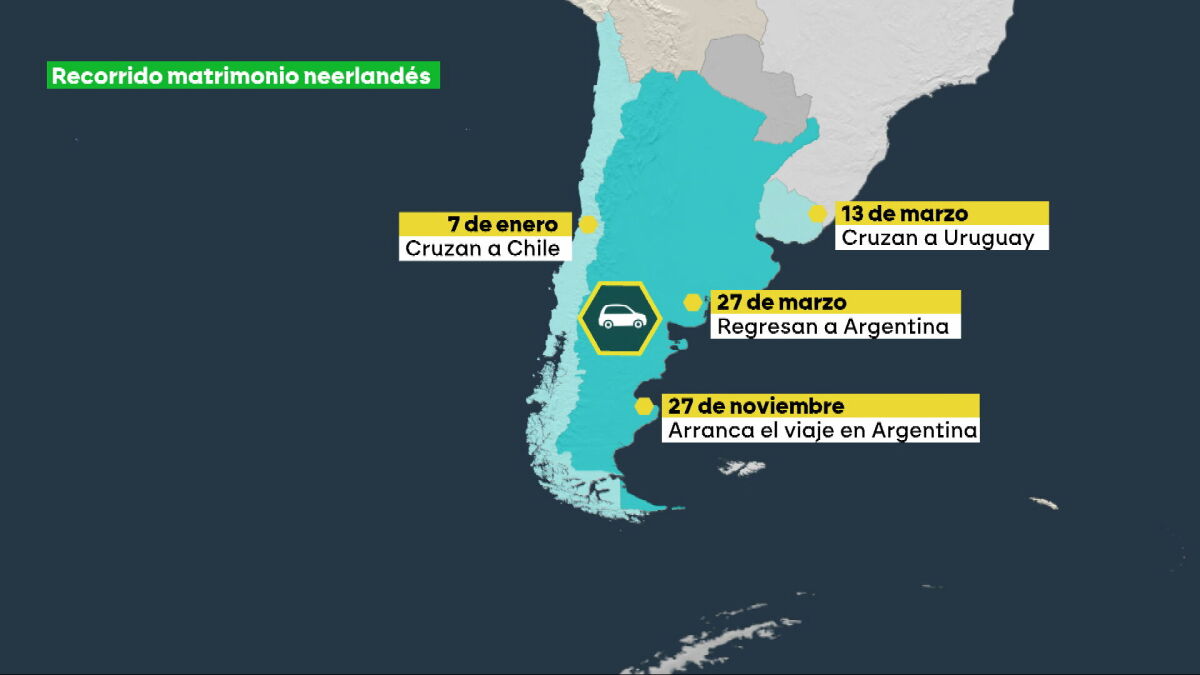 En busca del origen del brote del hantavirus: Argentina y Chile niegan que la pareja neerlandesa fallecida se contagiara allí