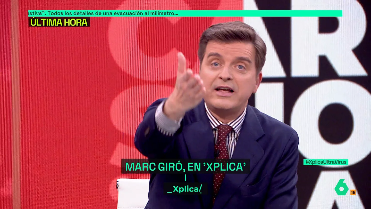 Marc Giró reconoce que está "a favor de la polarización": "Hay cada imbécil que te dice cada cosa que tienes que decir 'hasta aquí'" Marc Giró reconoce que está "a favor de la polarización": "Hay cada imbécil que te dice cada cosa que tienes que decir 'hasta aquí'"