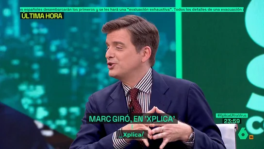 Marc Giró, sobre el catering que le han puesto en laSexta Xplica: "Nunca habían visto a un comunista tan bien alimentado" Marc Giró, sobre el catering que le han puesto en laSexta Xplica: "Nunca habían visto a un comunista tan bien alimentado"