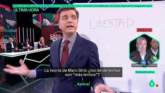 Marc Giró, sobre los "machos": "¿Dónde están los caballeros de derecha para que a nosotras nos inviten a un vermú?" Marc Giró, sobre los "machos": "¿Dónde están los caballeros de derecha para que a nosotras nos inviten a un vermú?"