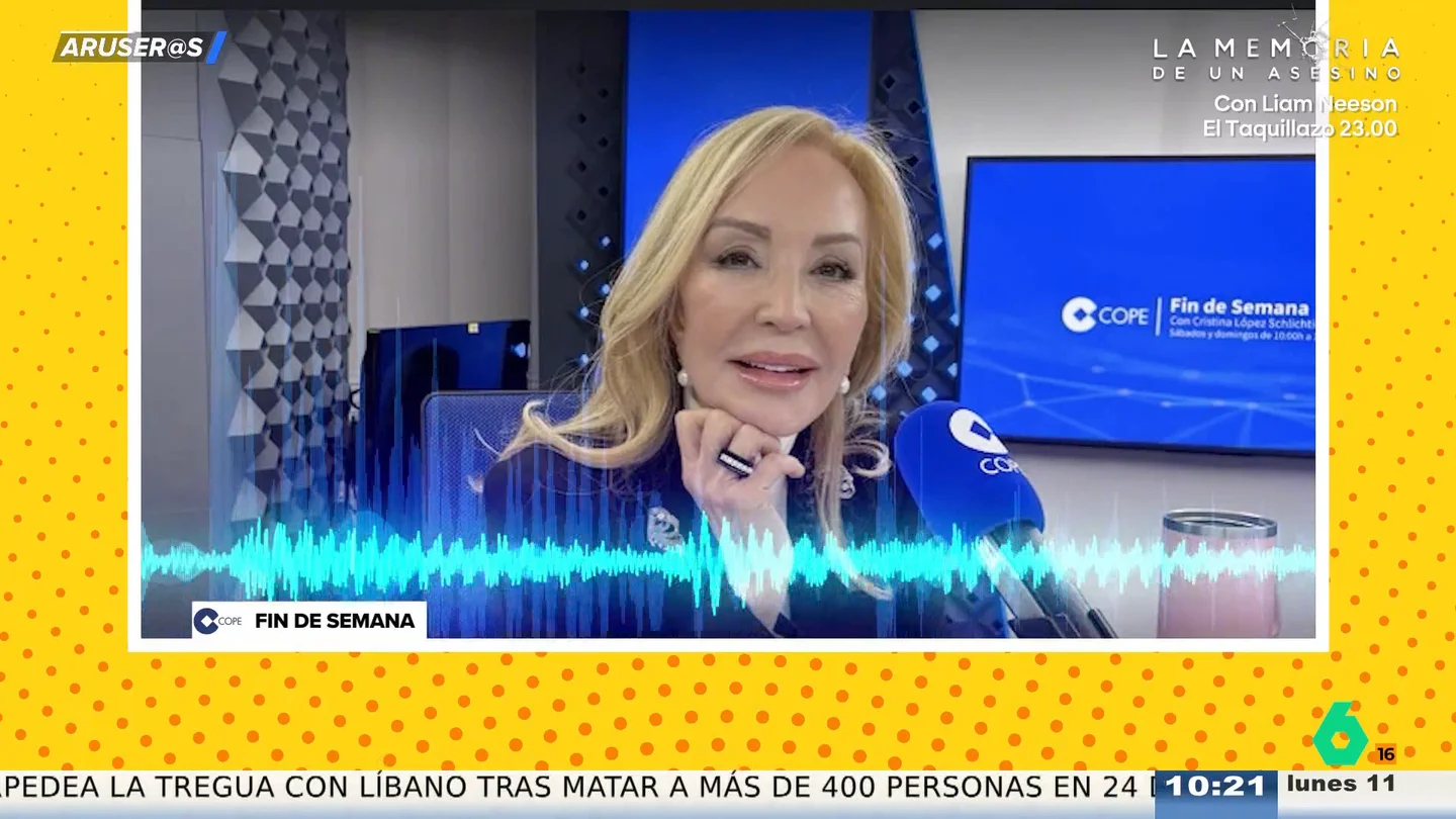 Carmen Lomana, sobre las operaciones estéticas: "Mucho pómulo, ojos rasgados y unos labios como una zodiac" Carmen Lomana, sobre las operaciones estéticas: "Mucho pómulo, ojos rasgados y unos labios como una zodiac"