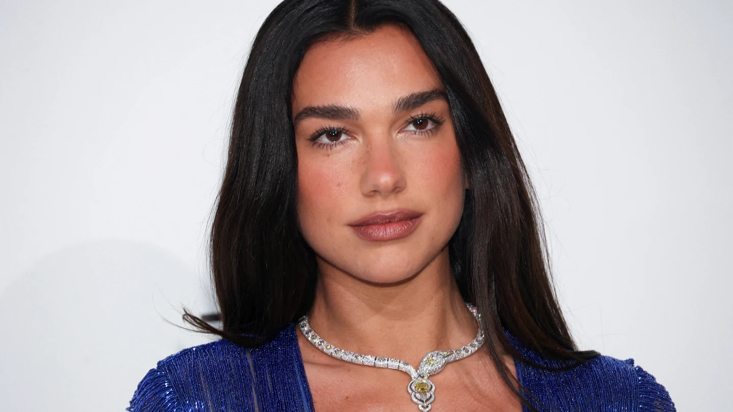 Imagen de archivo de Dua Lipa. Imagen de archivo de Dua Lipa.