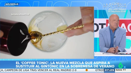 Alfonso Arús descarta el 'coffetonic' como nueva bebida para las sobremesas en España: "Estoy más en el no" Alfonso Arús descarta el 'coffetonic' como nueva bebida para las sobremesas en España: "Estoy más en el no"