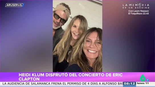 Alfonso Arús, al ver el look de Heidi Klum con Elle Macpherson en el concierto de Eric Clapton en Barcelona: "Me decepciona" Alfonso Arús, al ver el look de Heidi Klum con Elle Macpherson en el concierto de Eric Clapton en Barcelona: "Me decepciona"