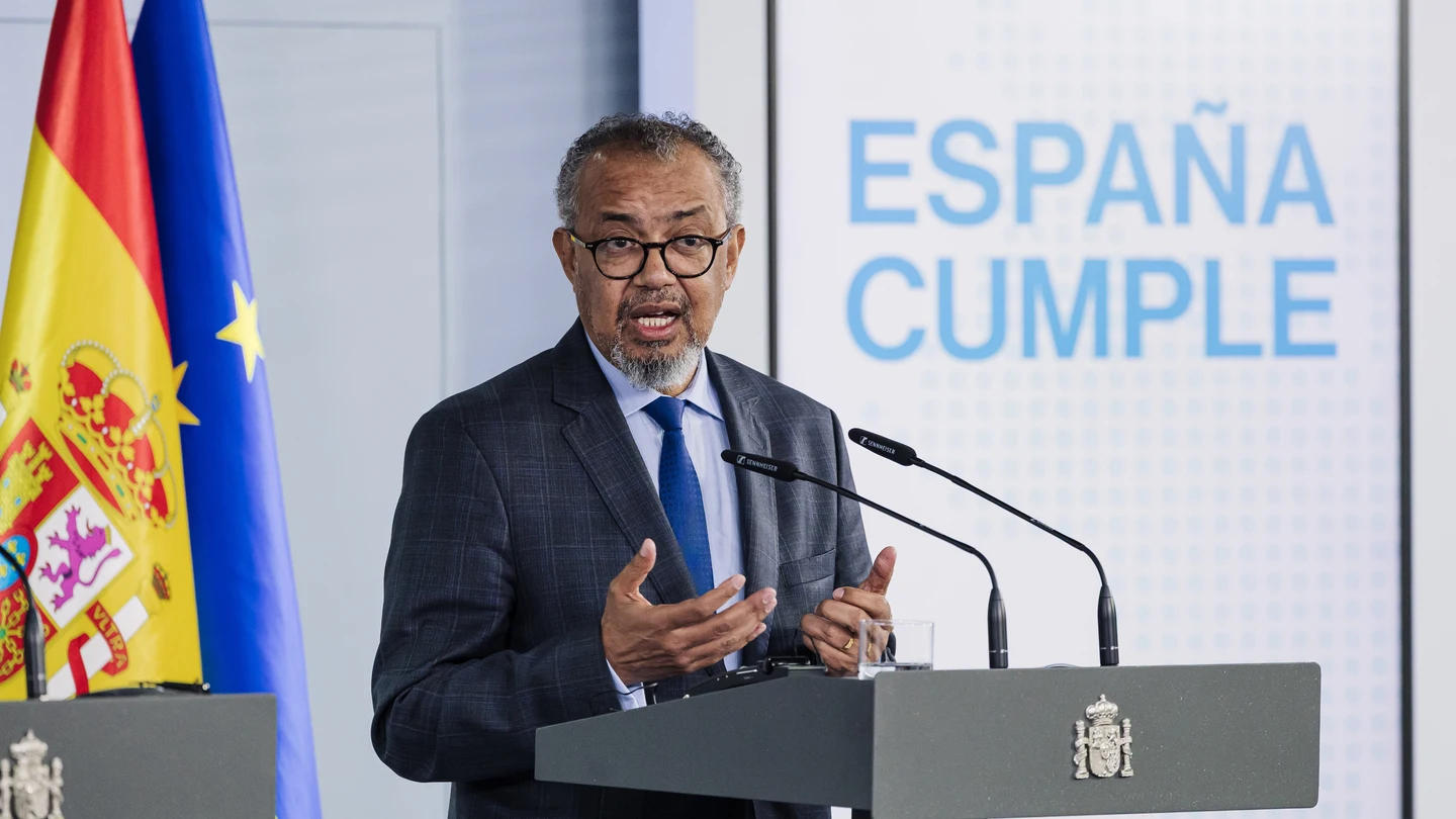 El director general de la Organización Mundial de la Salud (OMS), Tedros Adhanom El director general de la Organización Mundial de la Salud (OMS), Tedros Adhanom