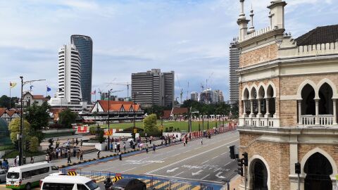 Plaza de Merdeka en Kuala Lumpur