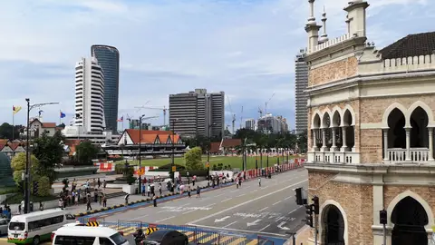 Plaza de Merdeka en Kuala Lumpur Plaza de Merdeka en Kuala Lumpur