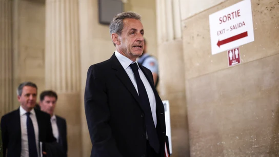 El expresidente de Francia, Nicolas Sarkozy El expresidente de Francia, Nicolas Sarkozy