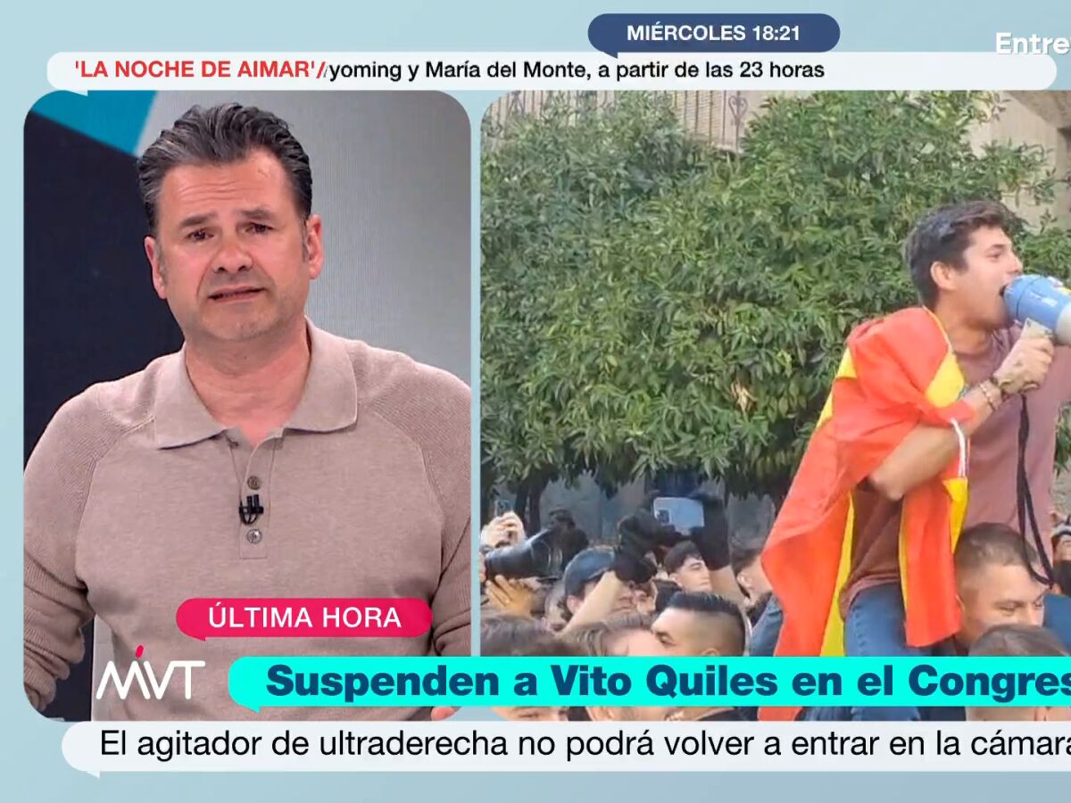 Iñaki López, sobre la suspensión a Quiles y Ndongo: "La Mesa del Congreso  sí ha respetado las normas. No se pueden quejar, aunque lo harán"