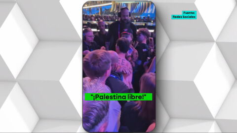 Expulsan de Eurovisi&oacute;n a un grupo de activistas propalestinos por protestar durante la actuaci&oacute;n de Israel