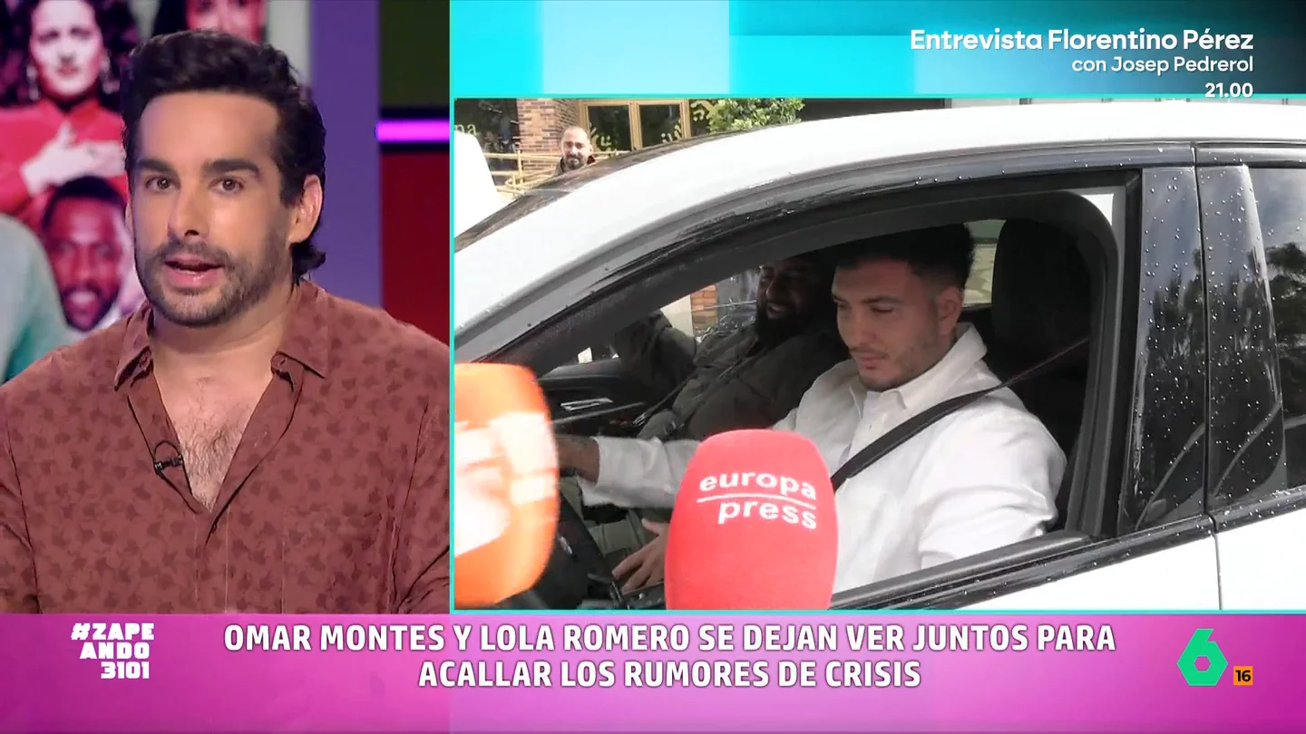 Juan Sanguino lo cuenta todo sobre el triángulo amoroso de Omar Montes: así ha caído la bomba del embarazo de Rocío Martín Una "conexión a nivel tratamiento", un "momento" y un embarazo de la empresaria Rocío Montes que ha puesto patas arriba la relación de Omar Montes y Lola Romero. Sanguino explica todos los detalles.