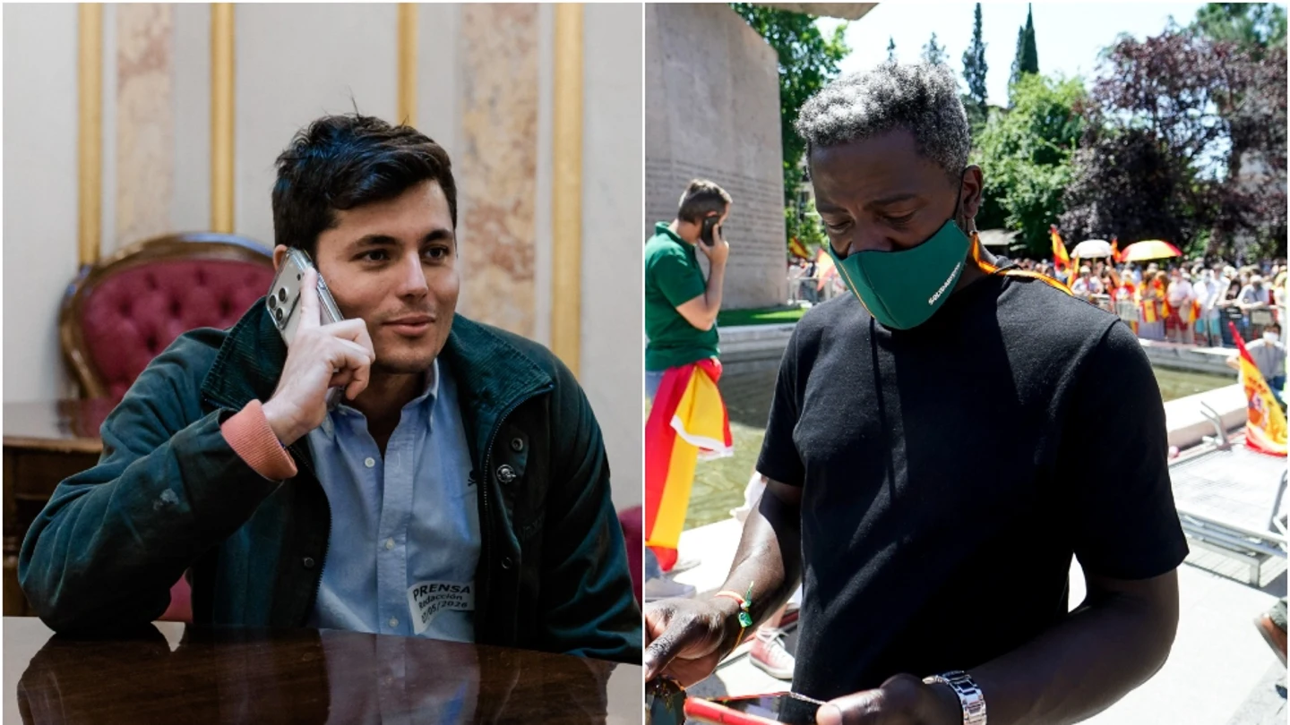 Vito Quiles y Bertrand Ndongo Vito Quiles y Bertrand Ndongo