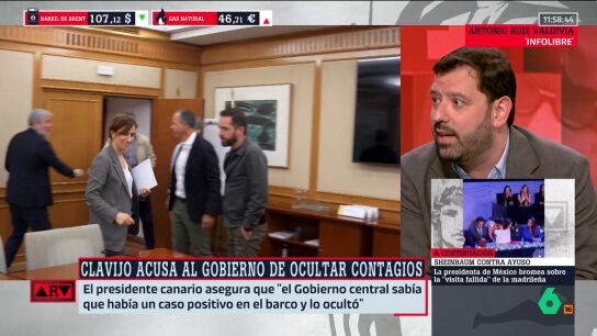 Valdivia: "El se&ntilde;or Fernando Clavijo tiene un problema y es que ha quedado retratado en cuatro d&iacute;as"
