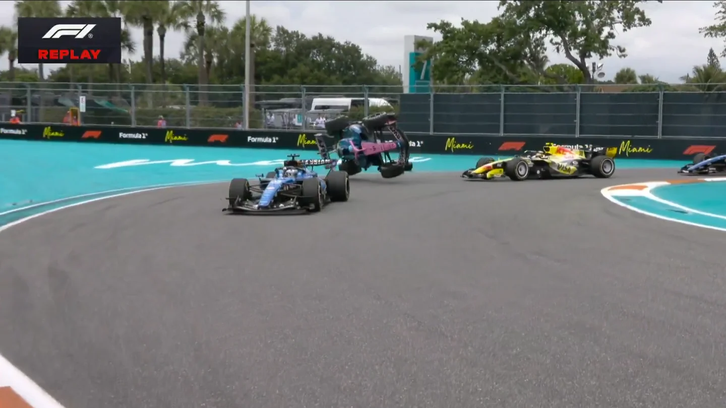 El aviso de un piloto de F1 sobre el accidente de Pierre Gasly en Miami: "Algo así no debería pasar" El aviso de un piloto de F1 sobre el accidente de Pierre Gasly en Miami: "Algo así no debería pasar"