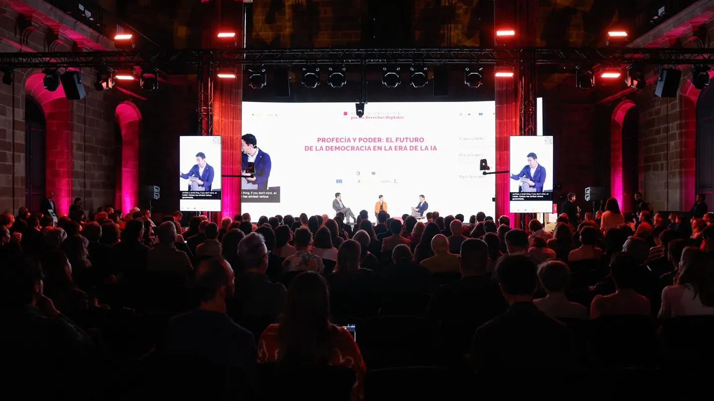 Óscar López en el I Encuentro Internacional por los Derechos Digitales en Barcelona Óscar López en el I Encuentro Internacional por los Derechos Digitales en Barcelona