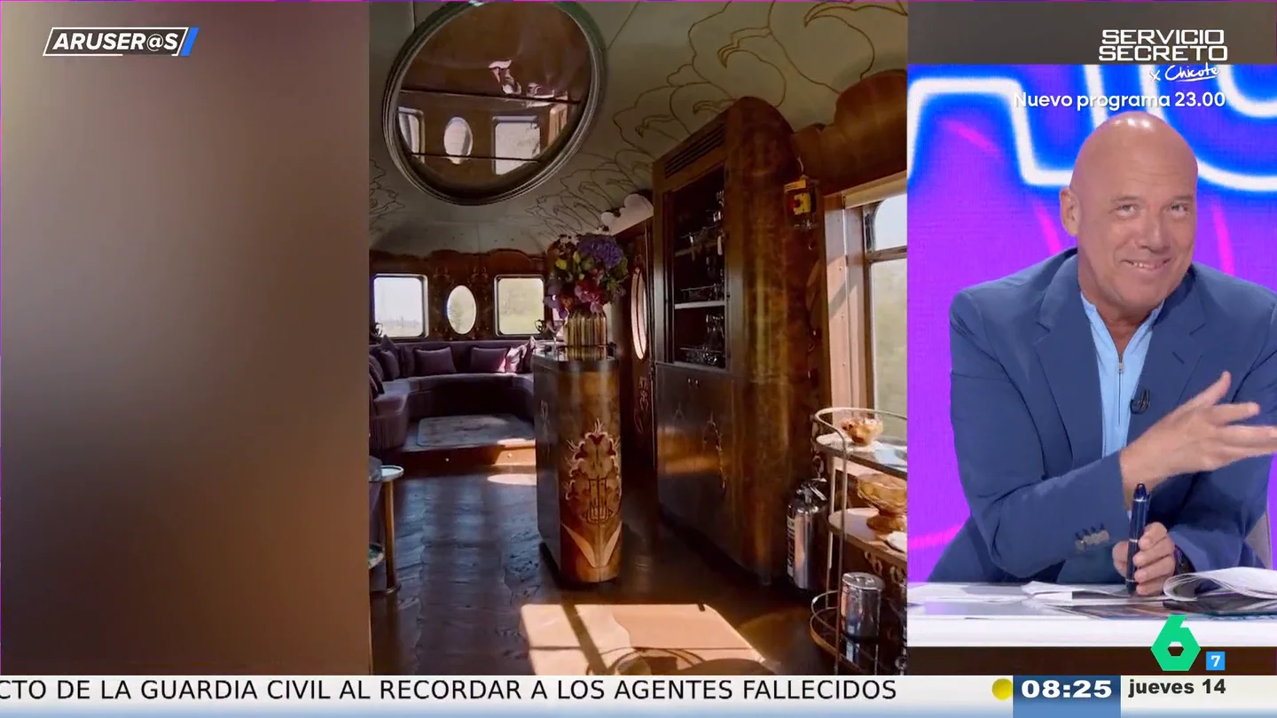 Alfonso Arús, sobre el día que le pillaron semidesnudo en un tren: "No estaba en bolas, sino en ropa interior" Alfonso Arús, sobre el día que le pillaron semidesnudo en un tren: "No estaba en bolas, sino en ropa interior"