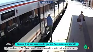 Un hombre de 85 a&ntilde;os muere tras ser arrastrado por un tren: la familia considera que fue un fallo t&eacute;cnico y humano