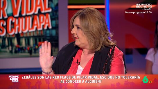La periodista se somete a uno de los test de Zapeando. En esta ocasi&oacute;n, el programa quiere saber qu&eacute; considera una se&ntilde;al de advertencia cuando tiene una cita. 