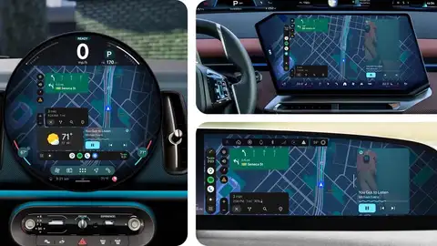Composición de tres fotografías cedidas este 12 de mayo por Google que muestra perspectivas de la función denominada 'Live Lane Guidance' Composición de tres fotografías cedidas este 12 de mayo por Google que muestra perspectivas de la función denominada 'Live Lane Guidance'