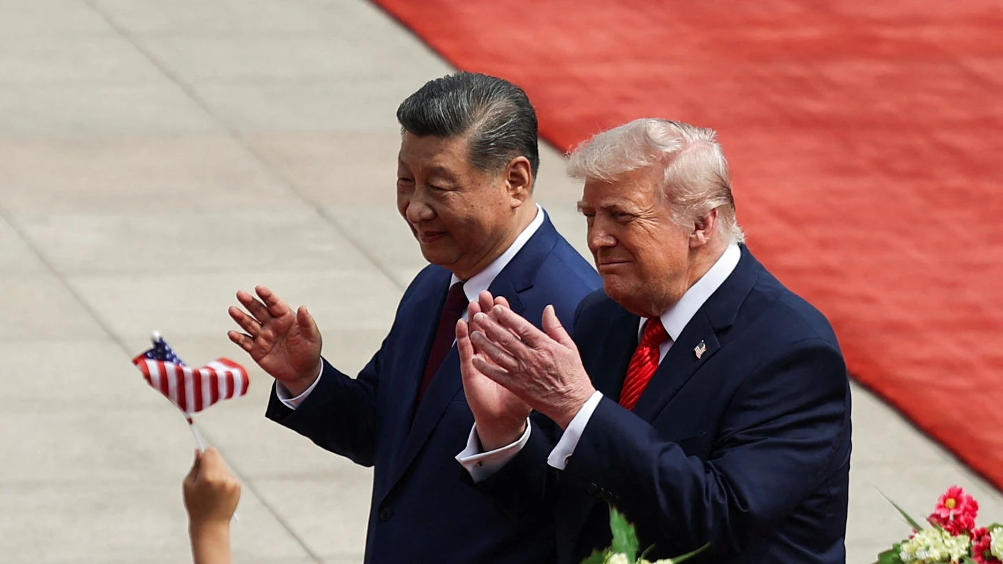 Xi Jinping recibe a Donald Trump en Beijing durante la visita del mandatario estadounidense en China Xi Jinping recibe a Donald Trump en Beijing durante la visita del mandatario estadounidense en China