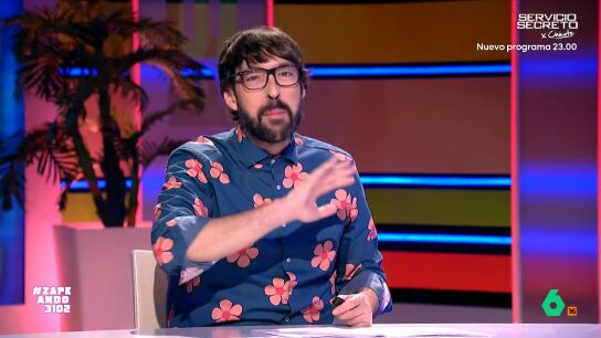 El artista ha sido el &uacute;ltimo invitado de El Hormiguero y ha 'formado' un inesperado d&uacute;o con su presentador para cantar 'Vivir as&iacute; es morir de amor' de Camilo Sesto. 