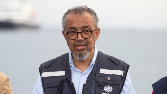 El director general de la Organizaci&oacute;n Mundial de la Salud, Tedros Adhanom Ghebreyesus.