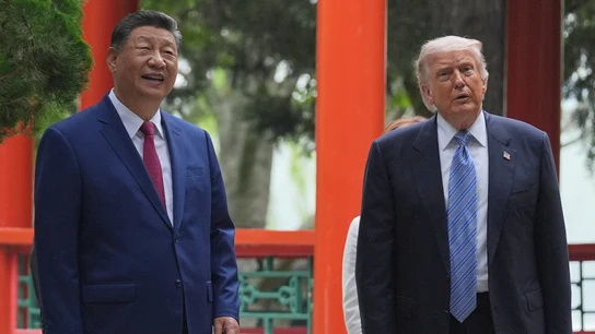 El presidente de China, Xi Jinping, y el de Estados Unidos, Donald Trump. El presidente de China, Xi Jinping, y el de Estados Unidos, Donald Trump.