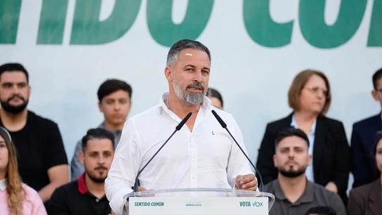 Imagen de archivo de Santiago Abascal. Imagen de archivo de Santiago Abascal.