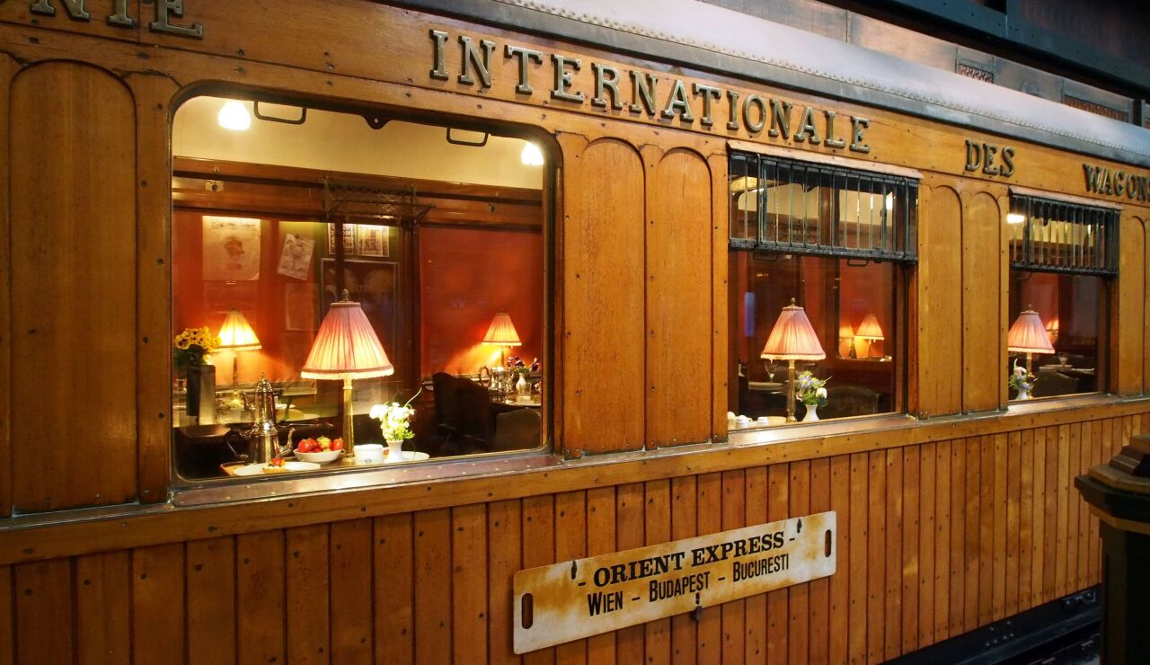 Vag&oacute;n restaurante del Orient Express