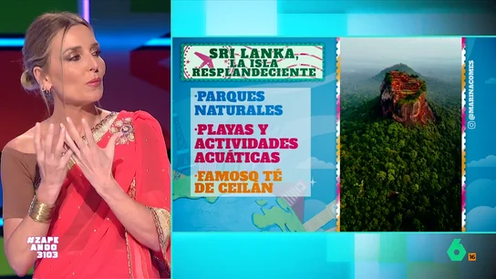 Marina Comes nos lleva a recorrer los mejores rincones de Sri Lanka Marina Comes, la influencer de viajes de Zapeando, nos descubre en este vídeo todos los secretos de Sri Lanka, un lugar con una gran diversidad de paisajes. Además, desvela las mejores fechas para que el monzón no te agüe el viaje.