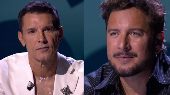 Jesús Vázquez y Manuel Carrasco en La Noche de Aimar Jesús Vázquez y Manuel Carrasco en La Noche de Aimar