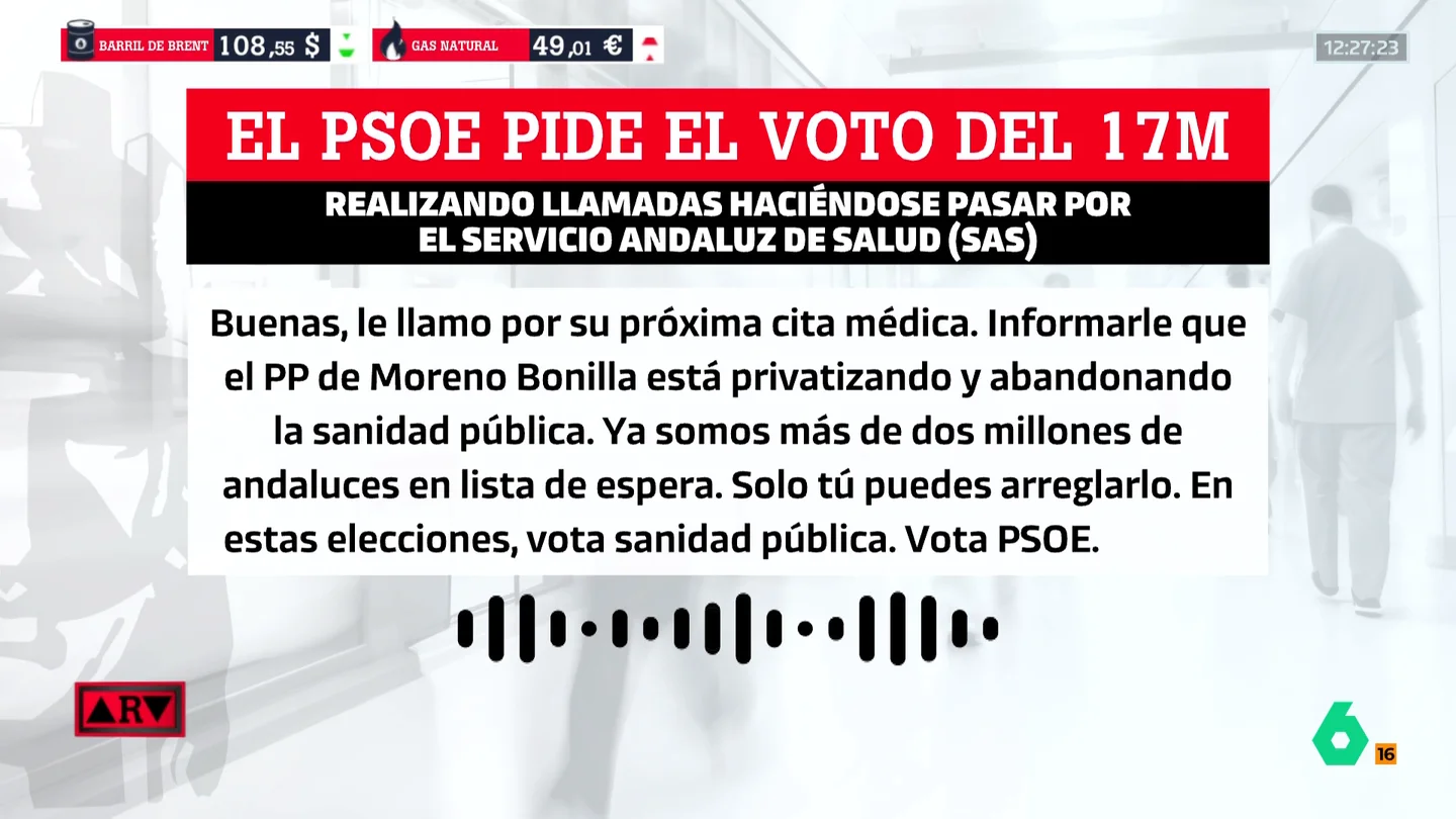 Campaña telefónica PSOE Campaña telefónica PSOE