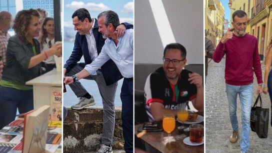 Candidatos a la presidencia de Andaluc&iacute;a. 