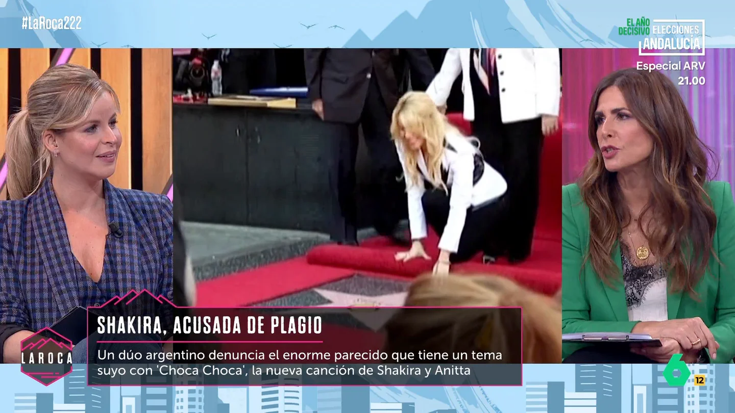 Nuria Roca reacciona a la denuncia de un posible plagio del tema 'Choca Choca': "Shakira debería de tener un gesto con ellas" Nuria Roca reacciona a la denuncia de un posible plagio del tema 'Choca Choca': "Shakira debería de tener un gesto con ellas"