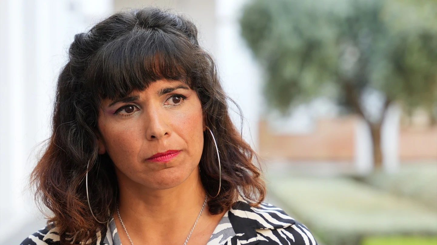 La portavoz de Adelante Andalucía, Teresa Rodríguez. La portavoz de Adelante Andalucía, Teresa Rodríguez.