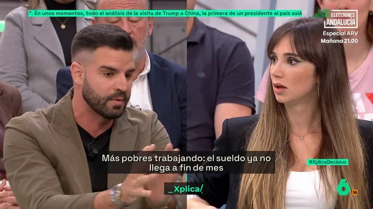 Javier, empresario: "Estamos en un Gobierno en el que hay muchos impuestos, esa parte que no va para los trabajadores, va para el Estado" Javier, empresario: "Estamos en un Gobierno en el que hay muchos impuestos, esa parte que no va para los trabajadores, va para el Estado"